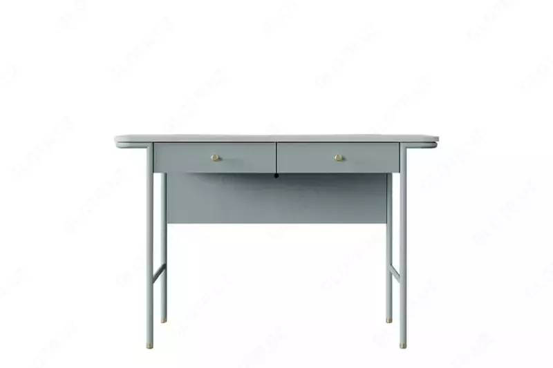Письменный стол Almila "Laila" 121 х 60.5 х 78 см (Турция) Голубой/Белый - по запросу