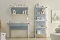 Письменный стол Almila "Laila" 121 х 60.5 х 78 см (Турция) Голубой/Белый - Магазин турецкой детской мебели "ALMILA"