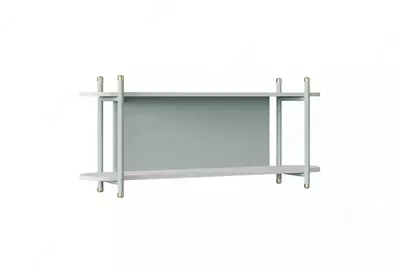 Подвесной настольный модуль Almila "Laila" 120 х 28.2 х 51.8 см (Турция) Голубой/Белый