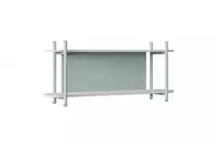 Подвесной настольный модуль Almila "Laila" 120 х 28.2 х 51.8 см (Турция) Голубой/Белый