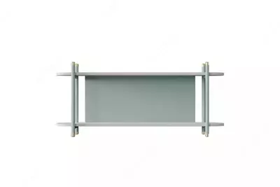 Подвесной настольный модуль Almila "Laila" 120 х 28.2 х 51.8 см (Турция) Голубой/Белый