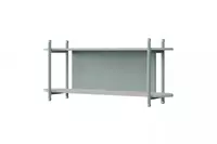 по запросу Подвесной настольный модуль Almila "Laila" 120 х 28.2 х 51.8 см (Турция) Голубой/Белый