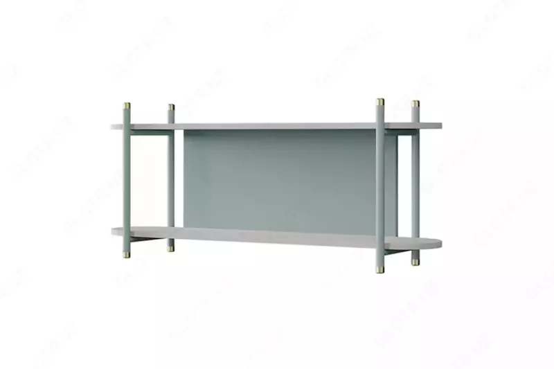 по запросу Подвесной настольный модуль Almila "Laila" 120 х 28.2 х 51.8 см (Турция) Голубой/Белый