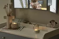 Комод (низкий) Almila "Laila" 90 х 48.8 х 93.2 см (Турция) Голубой/Белый Магазин турецкой детской мебели "ALMILA"