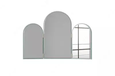 Зеркало-книжка для комода  Almila "Laila" 85.8 х 2.2 х 60 см (Турция) Голубое