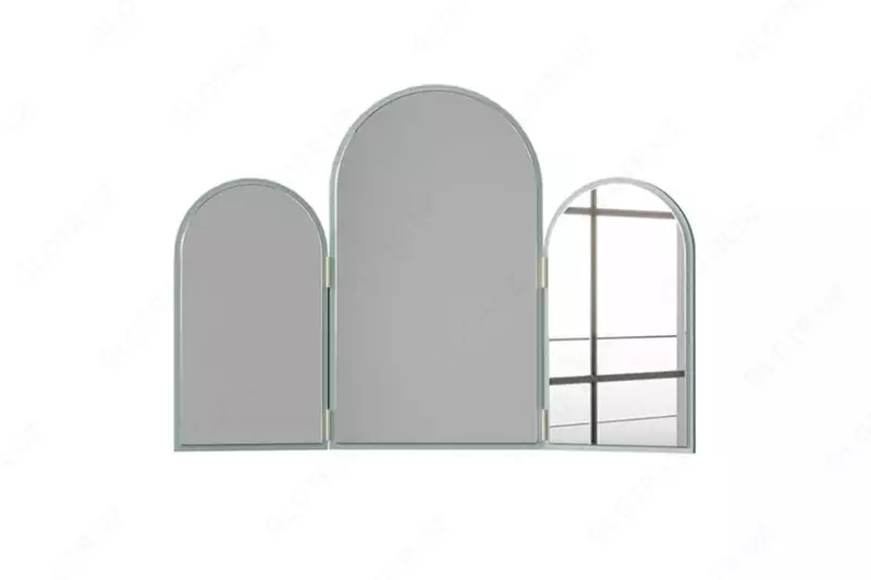 Зеркало-книжка для комода  Almila "Laila" 85.8 х 2.2 х 60 см (Турция) Голубое - по запросу