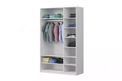 3-х дверный модульный Шкаф-купе (глухой) Almila "Vena" 135 х 55 х 213.5 см (Турция) Белый