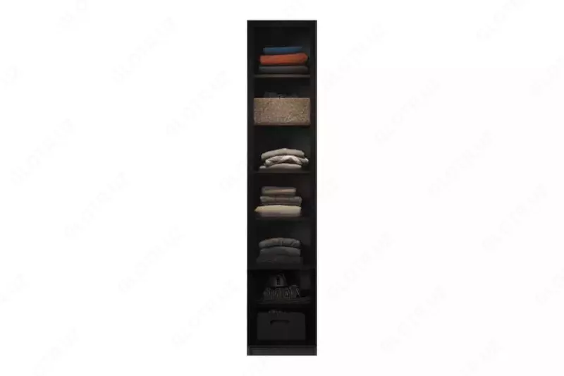 Стеклянная дверь для однодверного шкафа Almila "Vena" 44.7 х 1.8 х 207 см (Турция) Черная