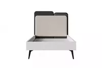 O'smirlar uchun to'shak Almila "Vena Karyola" 100 x 200 sm (Turkiya) Oq/Qora - по запросу