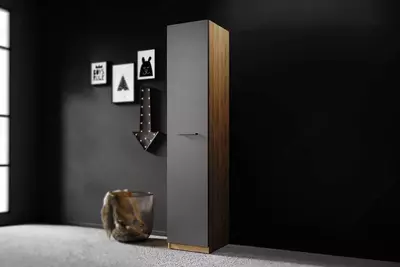 Однодверный модульный Шкаф (глухой, стеклянный) Almila "Legend" 45 х 55 х 213.5 см (Турция) Орех