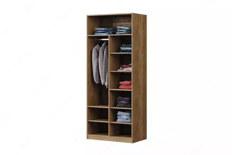 стеклянный) Almila "Legend" 90 х 55 х 213.5 см (Турция) Орех - по запросу