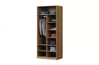 стеклянный) Almila "Legend" 90 х 55 х 213.5 см (Турция) Орех - по запросу