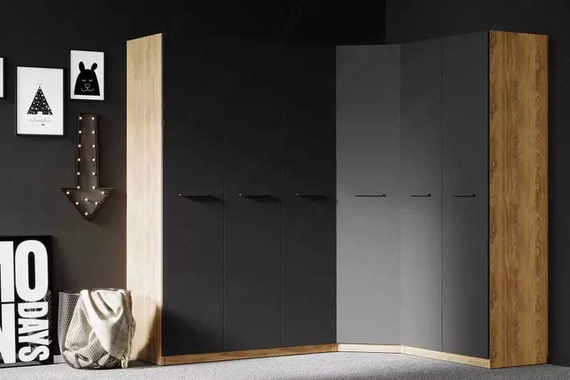 2-х дверный модульный Шкаф-купе (глухой