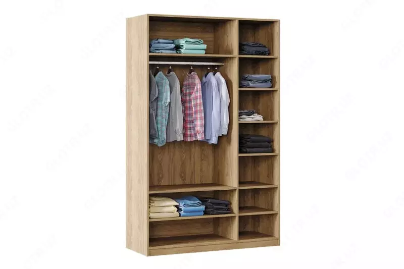 стеклянный) Almila "Legend" 135 х 55 х 213.5 см (Турция) Орех