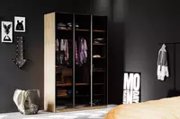 стеклянный) Almila "Legend" 135 х 55 х 213.5 см (Турция) Орех