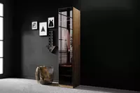 Стеклянная дверь для однодверного шкафа Almila "Legend" 44.7 х 3.4 х 207 см (Турция) Антрацит - по запросу