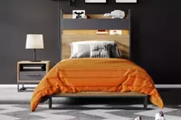 Панель-Основа  для кровати Almila "Legend" 100 х 200 см (Турция) Антрацит - по запросу