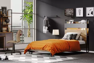 Каркас изголовья кровати Almila "Legend" 120 см (Турция) Орех