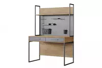 по запросу Письменный стол Almila "Legend" 120 х 60 х 172 см (Турция) Орех/Антрацит