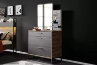 Ko'zgu Almila "Legend" 92 x 5 x 80 sm (Turkiya) Yong'oq/Antrasit Магазин турецкой детской мебели "ALMILA"