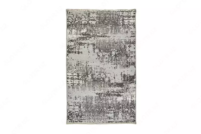 Tabiiy gilam Almila " Noa Antrasit" 115 x 180 sm (Turkiya) Qora/oq