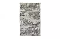 Tabiiy gilam Almila " Noa Antrasit" 115 x 180 sm (Turkiya) Qora/oq