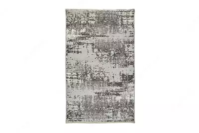 Натуральный ковер Almila "Noa Antrasit" 115 х 180 см (Турция) Черный/белый