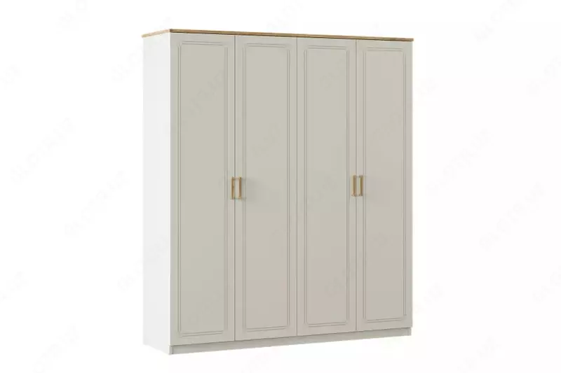 4 eshikli shkaf (qattiq) Almila "Story" 181 x 54