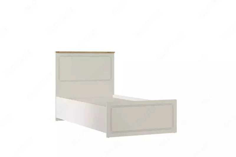 Базовая панель для подростковой кровати Almila "Story Karyola" 100 х 200 см (Турция) Белая/коричневая