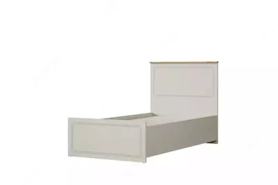 Базовая панель для подростковой кровати Almila "Story Karyola" 100 х 200 см (Турция) Белая/коричневая