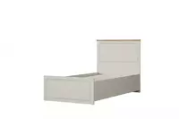 по запросу Базовая панель для подростковой кровати Almila "Story Karyola" 100 х 200 см (Турция) Белая/коричневая