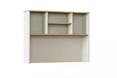 Верхний модуль письменного стола Almila "Story" 116.6 х 26.5 х 89.5 см (Турция) Белый/коричневый