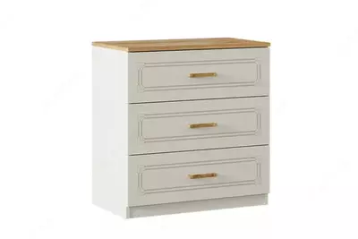 Комод Almila "Story" 77 х 46.8 х 80.4 см (Турция) Белый/коричневый