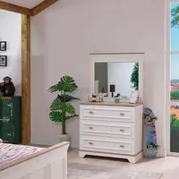 O'smirlar uchun mebellar to'plami Almila "Monte" (Turkiya) Oq/jigarrang Магазин турецкой детской мебели "ALMILA"