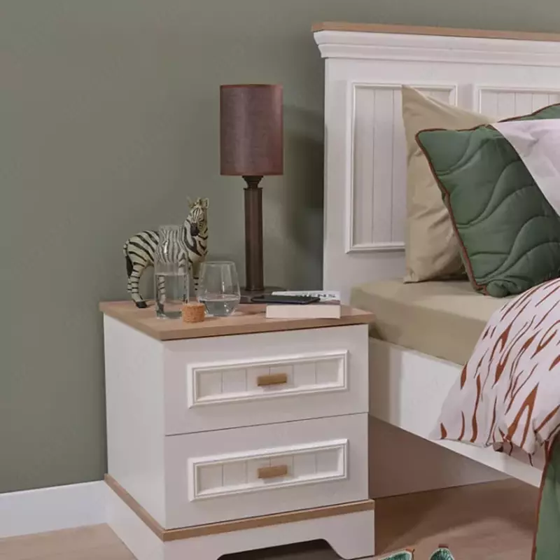 O'smirlar uchun mebellar to'plami Almila "Monte" (Turkiya) Oq/jigarrang - Магазин турецкой детской мебели "ALMILA"