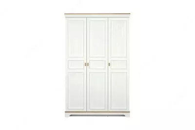 3-х дверный модульный шкаф Almila "Monte" 139.6 х 54.3 х 220 см (Турция) Белый/коричневый