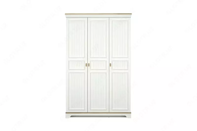 3-х дверный модульный шкаф Almila "Monte" 139.6 х 54.3 х 220 см (Турция) Белый/коричневый
