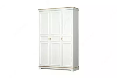3-х дверный модульный шкаф Almila "Monte" 139.6 х 54.3 х 220 см (Турция) Белый/коричневый