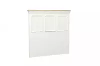 Каркас изголовья кровати Almila "Monte" 100 см (Турция) Белая/коричневая