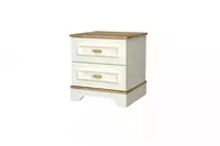 по запросу Прикроватная тумбочка Almila "Monte" 47 х 45.8 х 52.4 см (Турция) Белая/коричневая