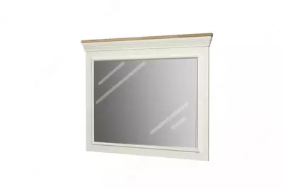 Цена по запросу Зеркало для комода Almila "Monte" 94.4 х 6 х 79.1 см (Турция) Белое/коричневое