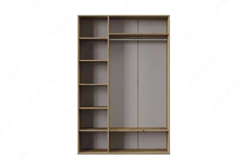 3-х дверный комбинированный шкаф Almila "Origami"  135 х 54.5 х 205 см (Турция) Дуб Магазин турецкой детской мебели "ALMILA"