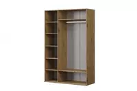 3-х дверный комбинированный шкаф Almila "Origami"  135 х 54.5 х 205 см (Турция) Дуб - Магазин турецкой детской мебели "ALMILA"