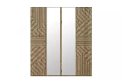 4 eshikli kombinatsiyalangan shkaf Almila "Origami" 180 x 54,5 x 205 sm (Turkiya) Eman