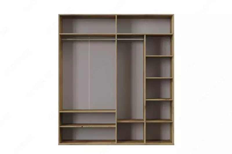 4-х дверный комбинированный шкаф Almila "Origami" 180 х 54.5 х 205 см (Турция) Дуб Магазин турецкой детской мебели "ALMILA"