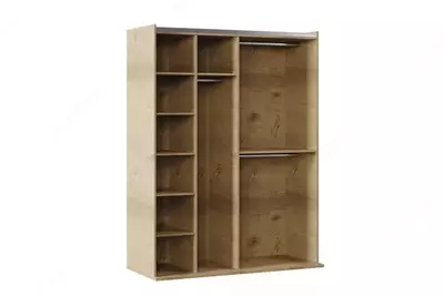 2 eshikli kombinatsiyalangan shkaf Almila "Origami" 160 x 69,1 x 211 sm (Turkiya) Eman