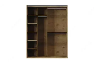 2 eshikli kombinatsiyalangan shkaf Almila "Origami" 160 x 69,1 x 211 sm (Turkiya) Eman