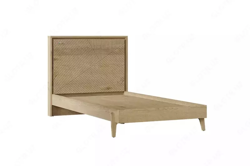 O'smirlar uchun to'shak Almila "Origami Karyola" 100 x 200 sm (Turkiya) Eman