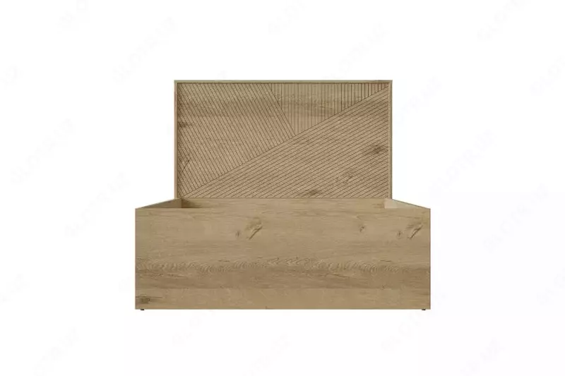 Подростковая кровать Almila "Origami Karyola Lite" 120 х 200 см (Турция) Дуб - по запросу