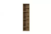 Открытый книжный шкаф Almila "Origami" 45 х 31.8 х 185 см (Турция) Дуб - по запросу